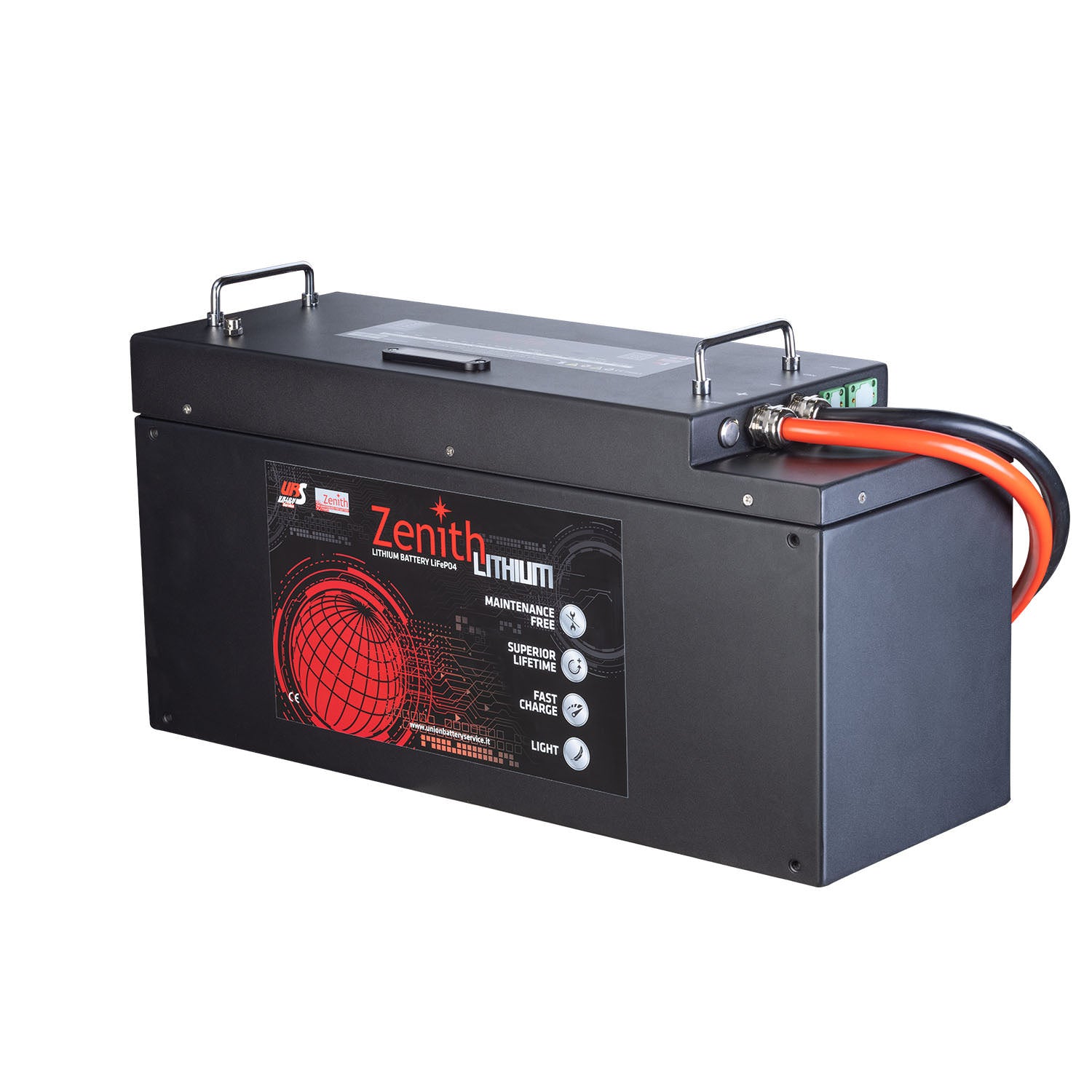 Batteria auto Zenith Power Pack al LifePO4 ZLI024100 25, LITIO 25.6V 200Ah